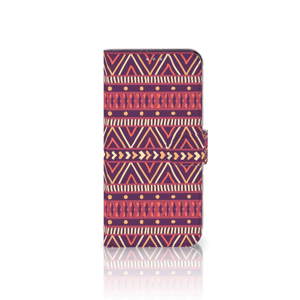Samsung Galaxy A31 Telefoon Hoesje Aztec Paars