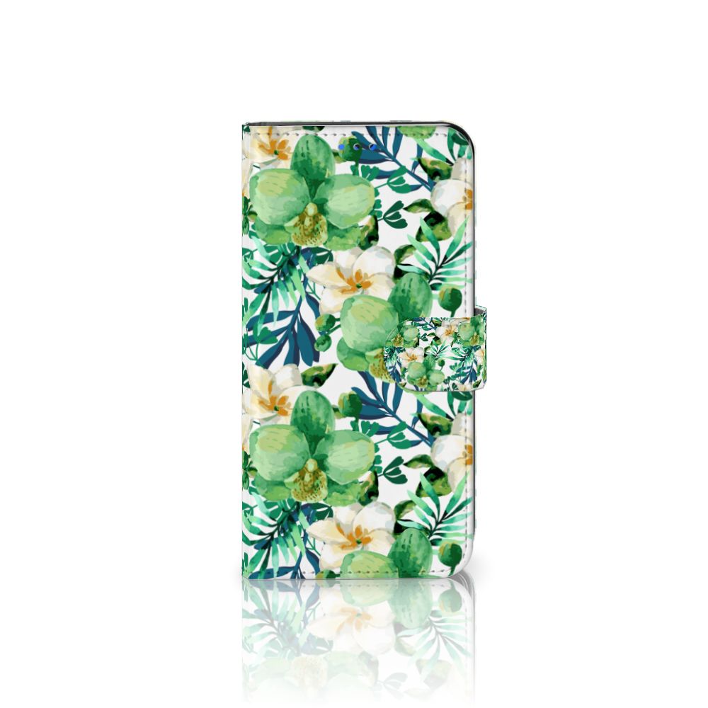 Huawei P Smart 2020 Hoesje Orchidee Groen