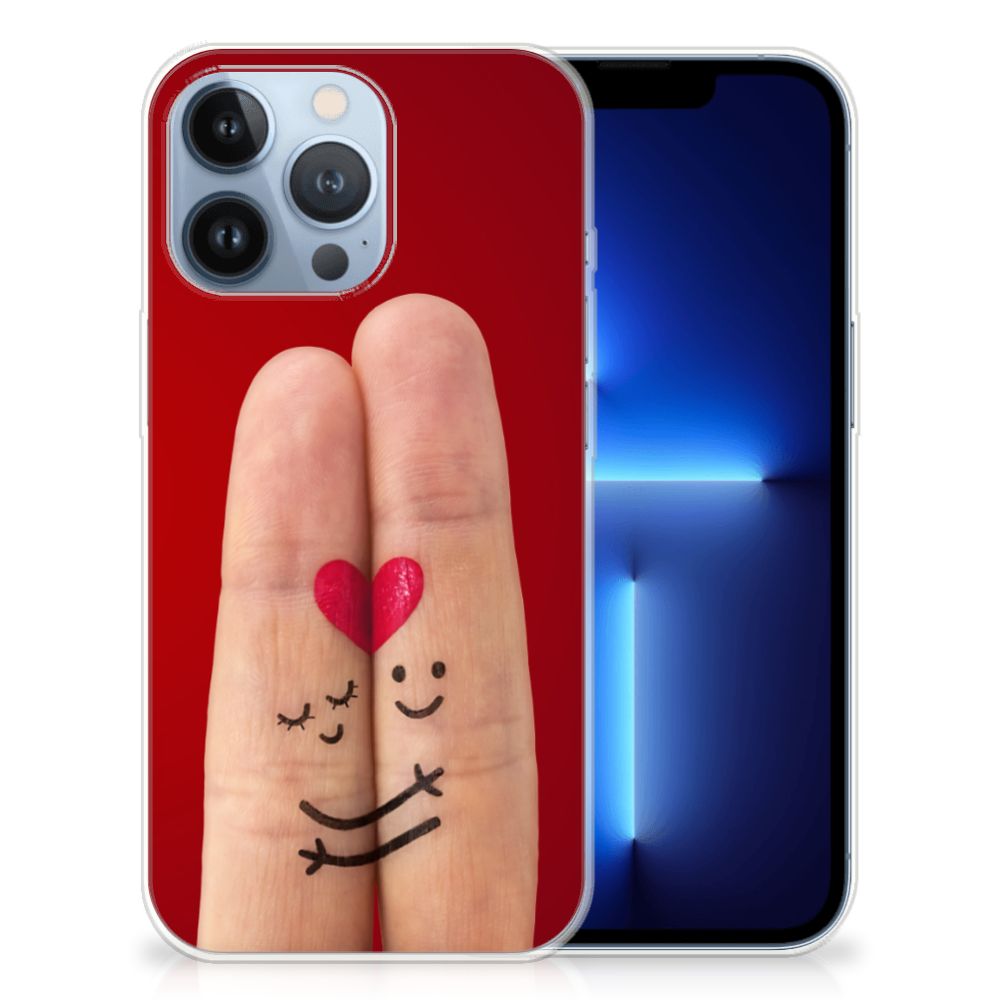 Apple iPhone 13 Pro Silicone Back Cover Liefde - Origineel Romantisch Cadeau B2C Telecom