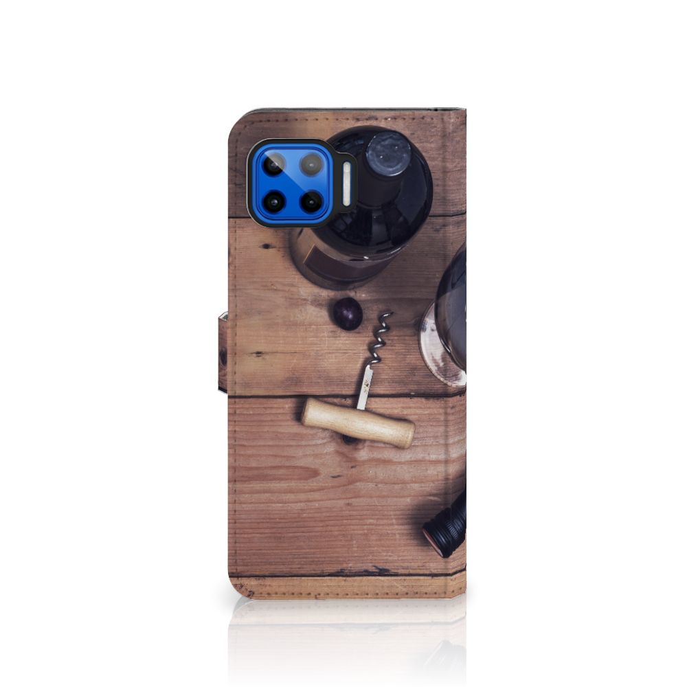 Motorola Moto G 5G Plus Book Cover Wijn