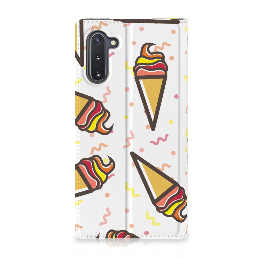 Samsung Galaxy Note 10 Flip Style Cover Icecream