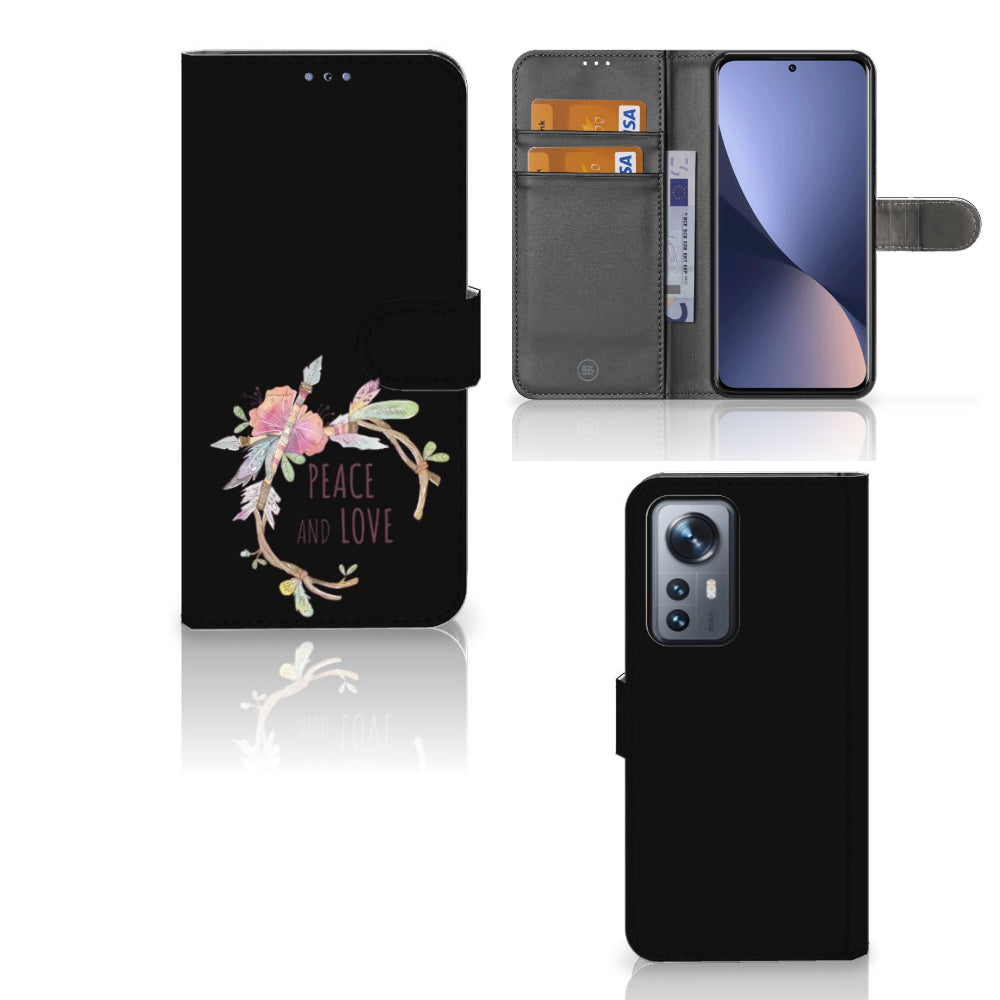 Xiaomi 12 Pro Leuk Hoesje Boho Text