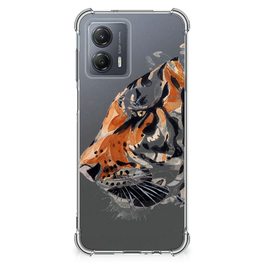 Back Cover Motorola Moto G53 Watercolor Tiger