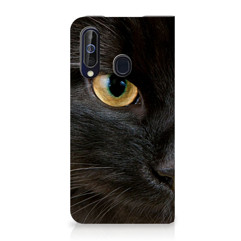 Samsung Galaxy A60 Hoesje maken Zwarte Kat