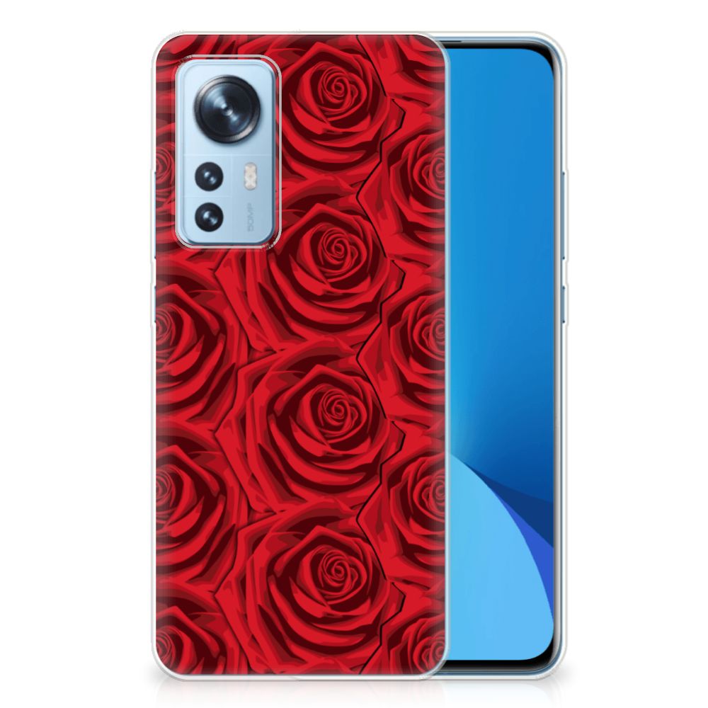 Xiaomi 12 | 12X TPU Case Red Roses