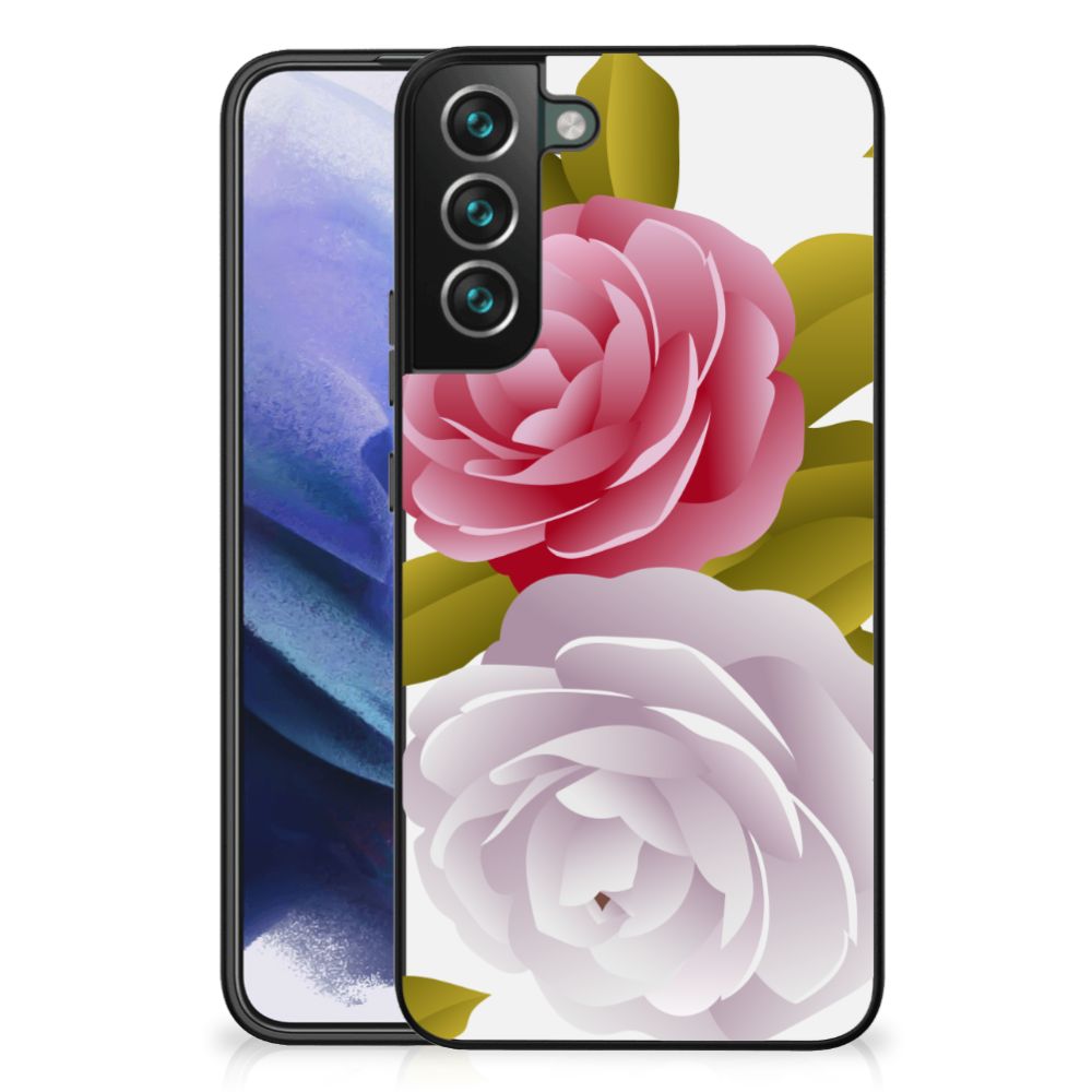 Samsung Galaxy S22 Plus Bloemen Hoesje Roses