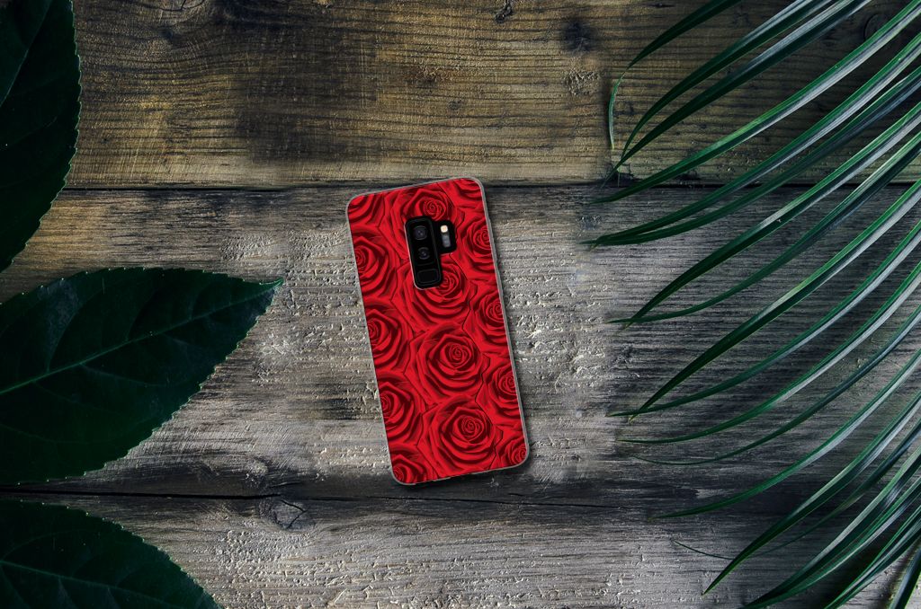 Samsung Galaxy S9 Plus TPU Case Red Roses