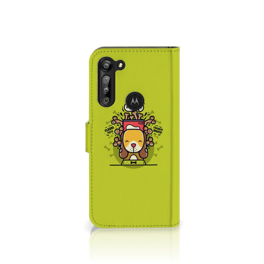 Motorola G8 Power Leuk Hoesje Doggy Biscuit