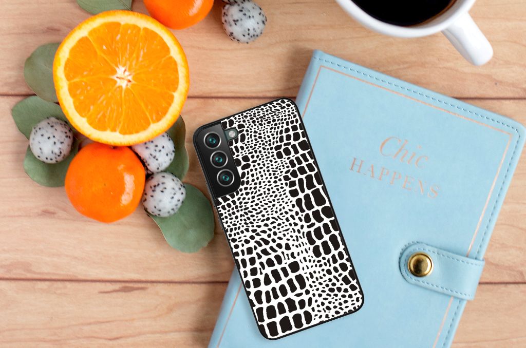 Samsung Galaxy S22 Plus Dierenprint Telefoonhoesje Slangenprint B2C Telecom
