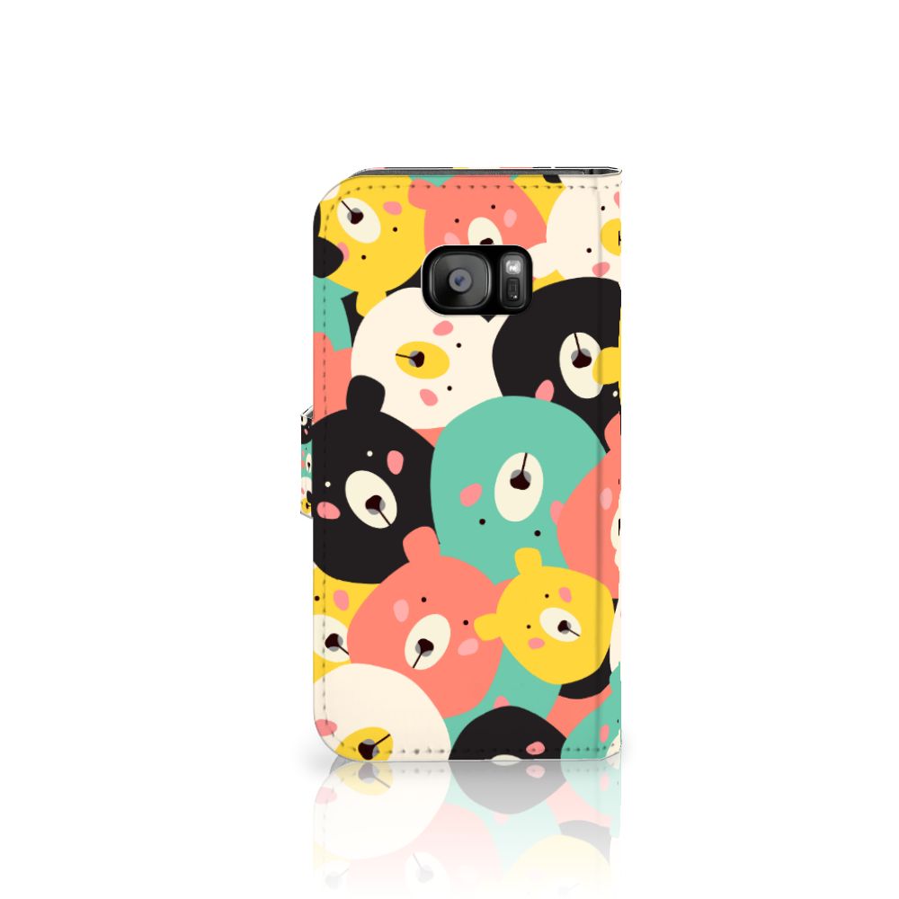 Samsung Galaxy S7 Edge Leuk Hoesje Bears