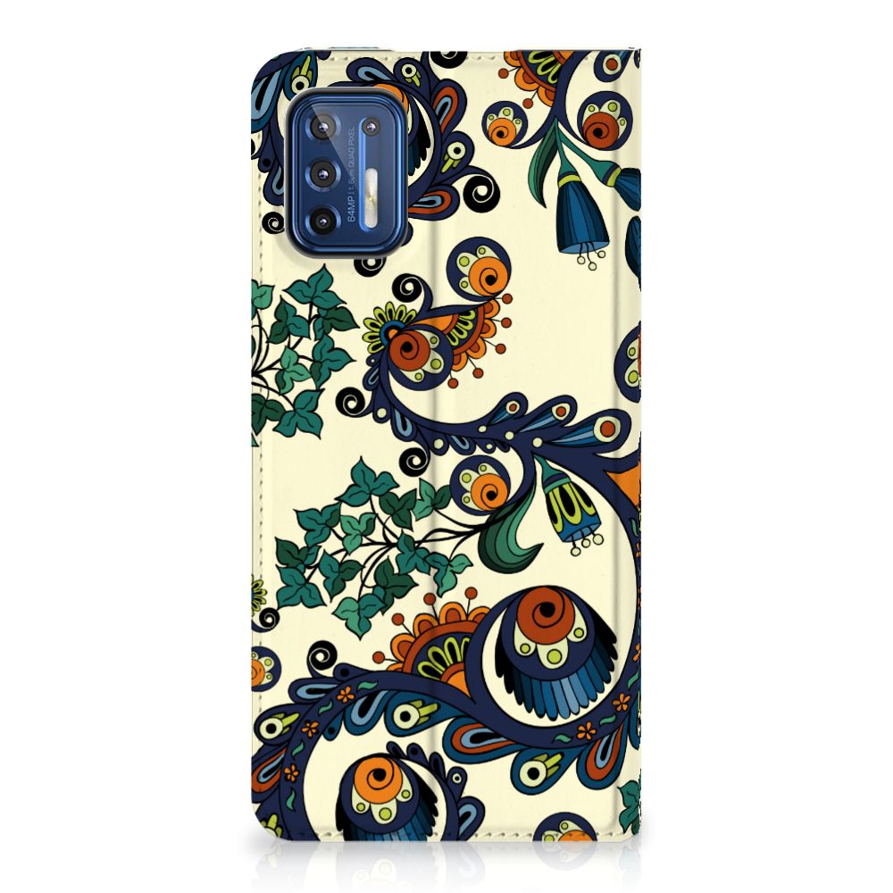 Telefoon Hoesje Motorola Moto G9 Plus Barok Flower - B2C Telecom