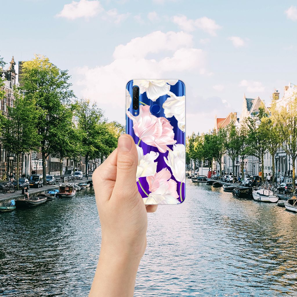 Honor 20 Lite TPU Case Lovely Flowers