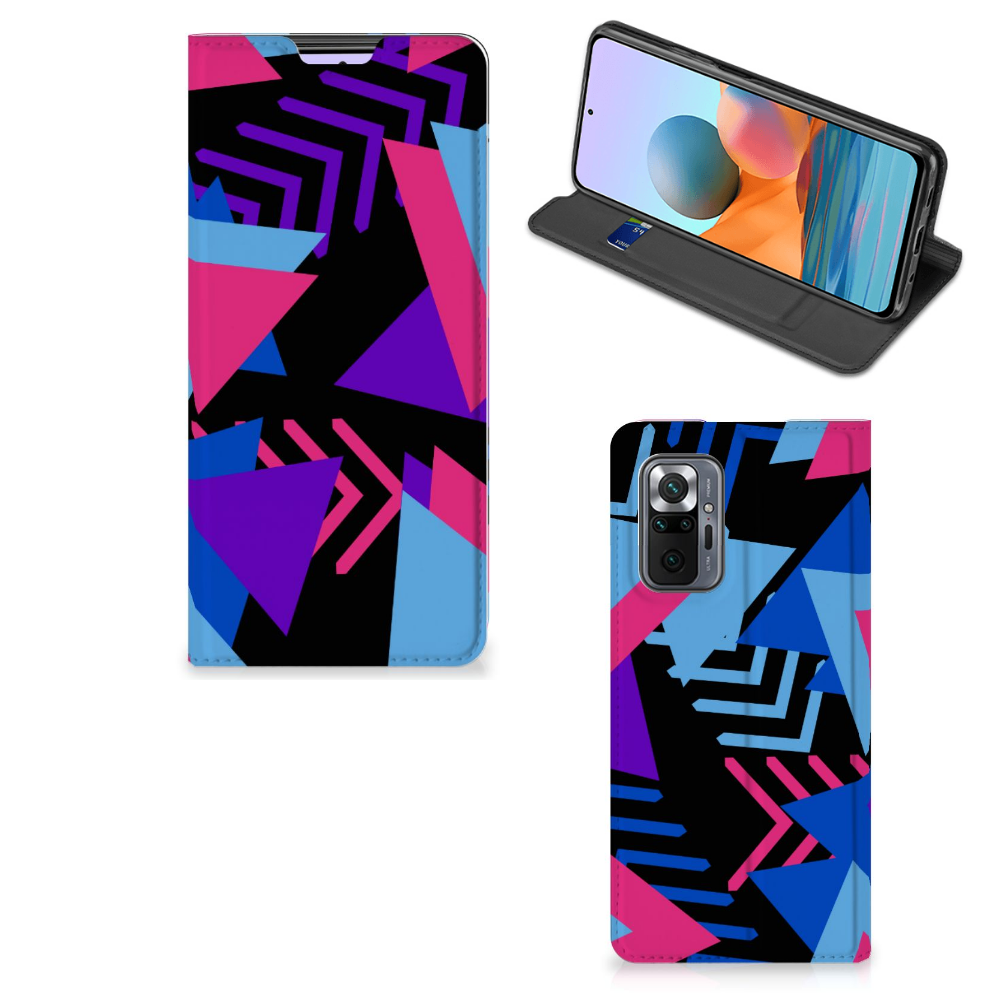 Xiaomi Redmi Note 10 Pro Stand Case Funky Triangle - B2C Telecom