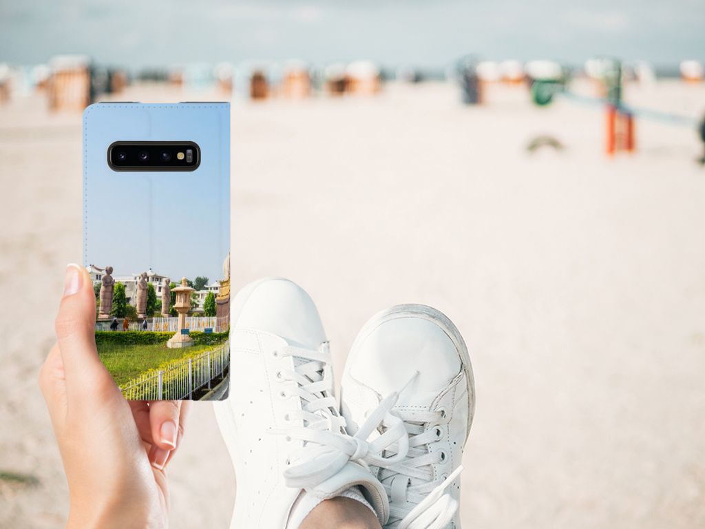 Samsung Galaxy S10 Book Cover Boeddha