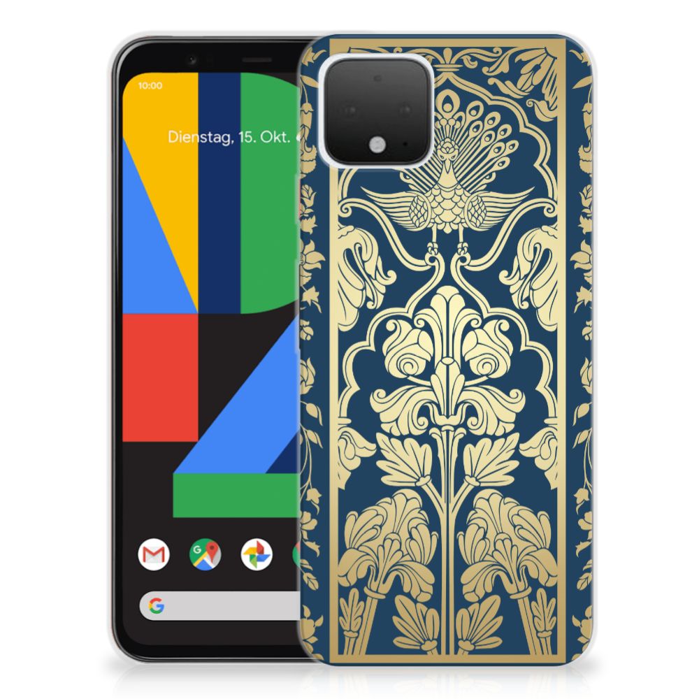 Google Pixel 4 TPU Case Beige Flowers