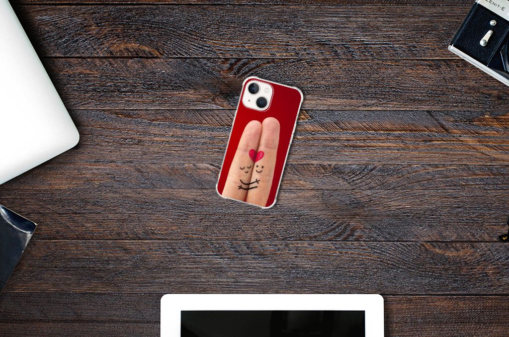 iPhone 13 Anti Shock Bumper Case Liefde - Origineel Romantisch Cadeau B2C Telecom