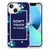 iPhone 13 Anti Shock Case Flowers Blue DTMP B2C Telecom