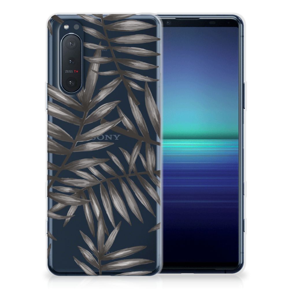 Sony Xperia 5II TPU Case Leaves Grey B2C Telecom