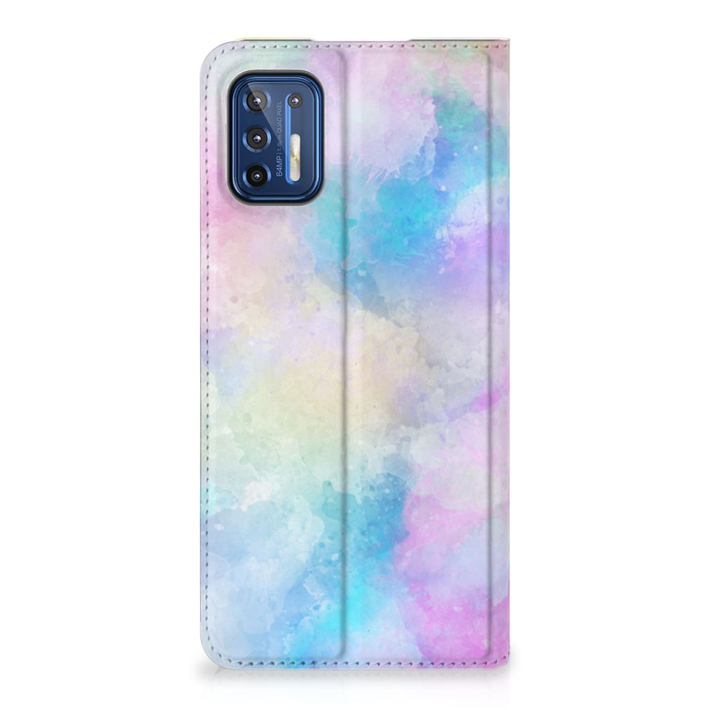 Bookcase Motorola Moto G9 Plus Watercolor Light - B2C Telecom