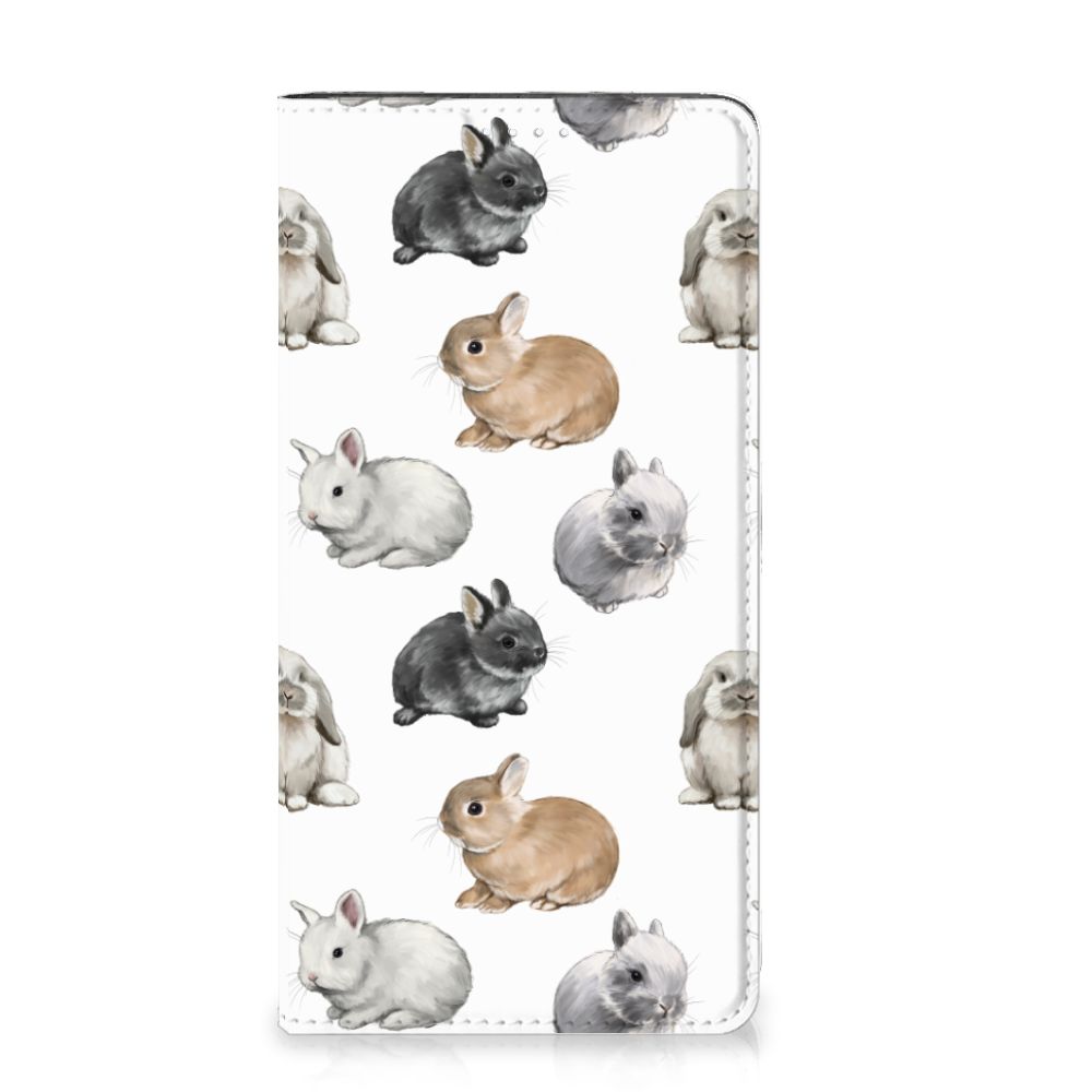 Hoesje maken voor Samsung Galaxy A54 Konijntjes