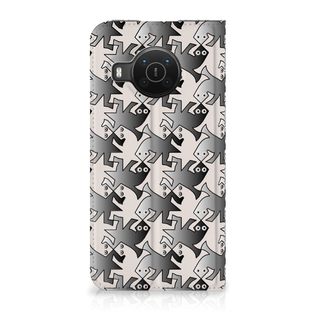 Nokia X20 | X10 Hoesje maken Salamander Grey - B2C Telecom
