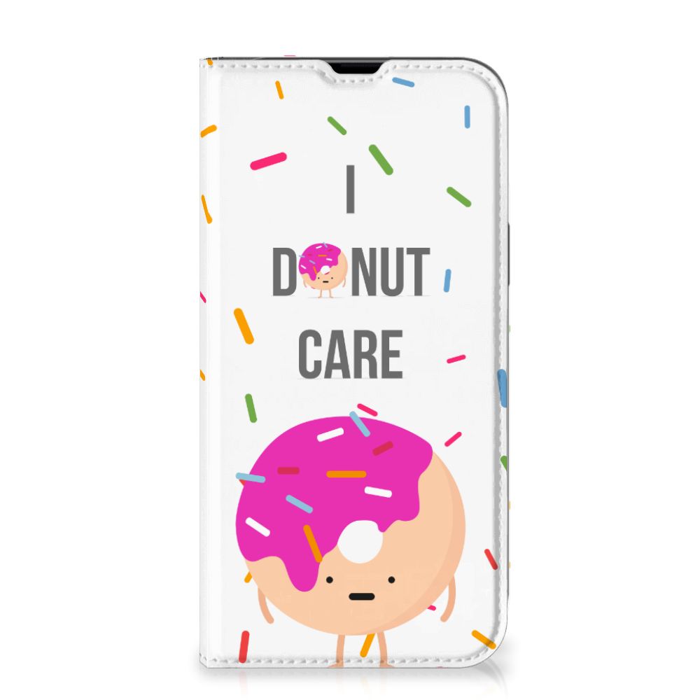 iPhone 13 Pro Max Flip Style Cover Donut Roze - B2C Telecom