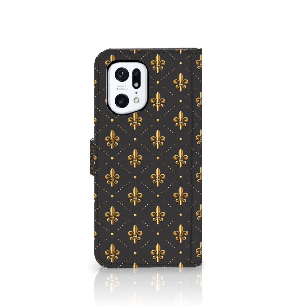 OPPO Find X5 Pro Telefoon Hoesje Franse Lelie