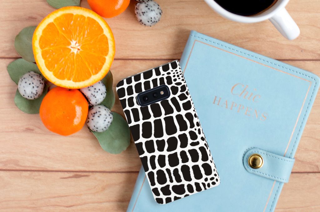 Samsung Galaxy S10e Hoesje maken Slangenprint