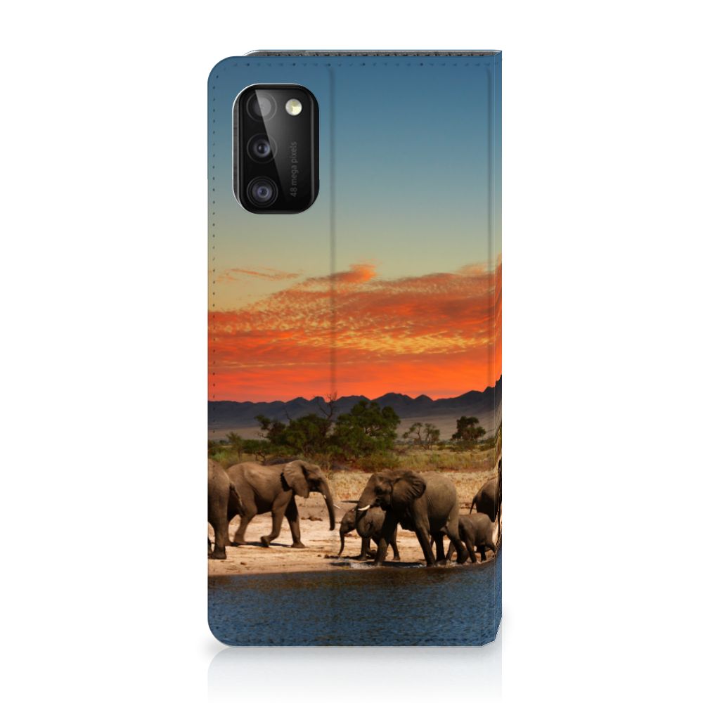 Samsung Galaxy A41 Hoesje maken Olifanten - B2C Telecom
