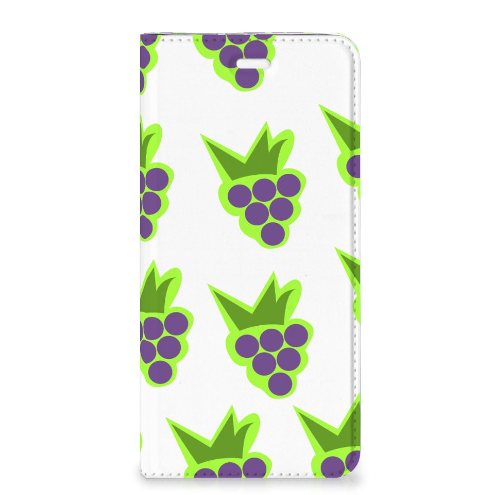 Huawei P10 Plus Flip Style Cover Druiven