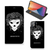 Mobiel BookCase iPhone 12 Pro Max Skull Hair - B2C Telecom