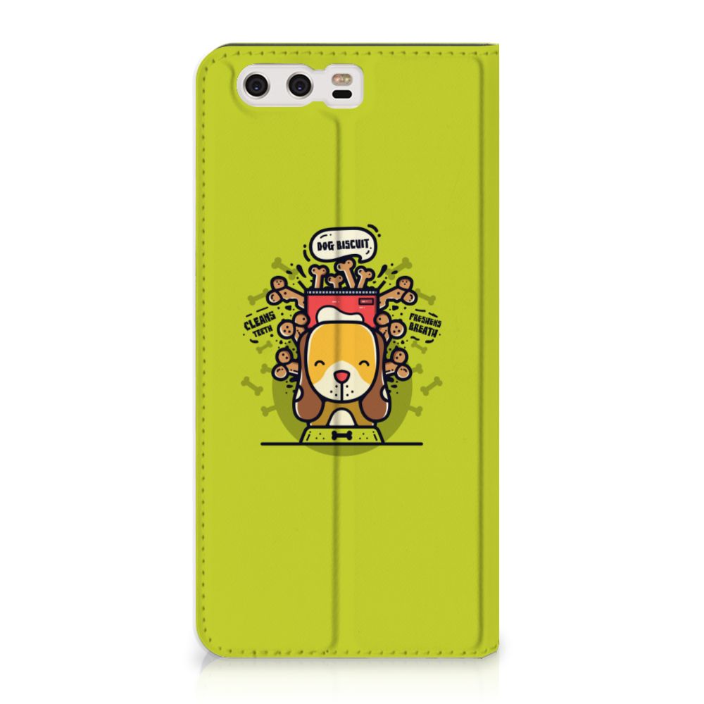 Huawei P10 Plus Magnet Case Doggy Biscuit