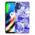 Silicone Back Case Motorola Moto G9 Plus Angel Skull Blauw B2C Telecom