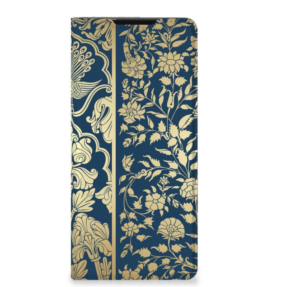 Samsung Galaxy S21 Ultra Smart Cover Beige Flowers - B2C Telecom
