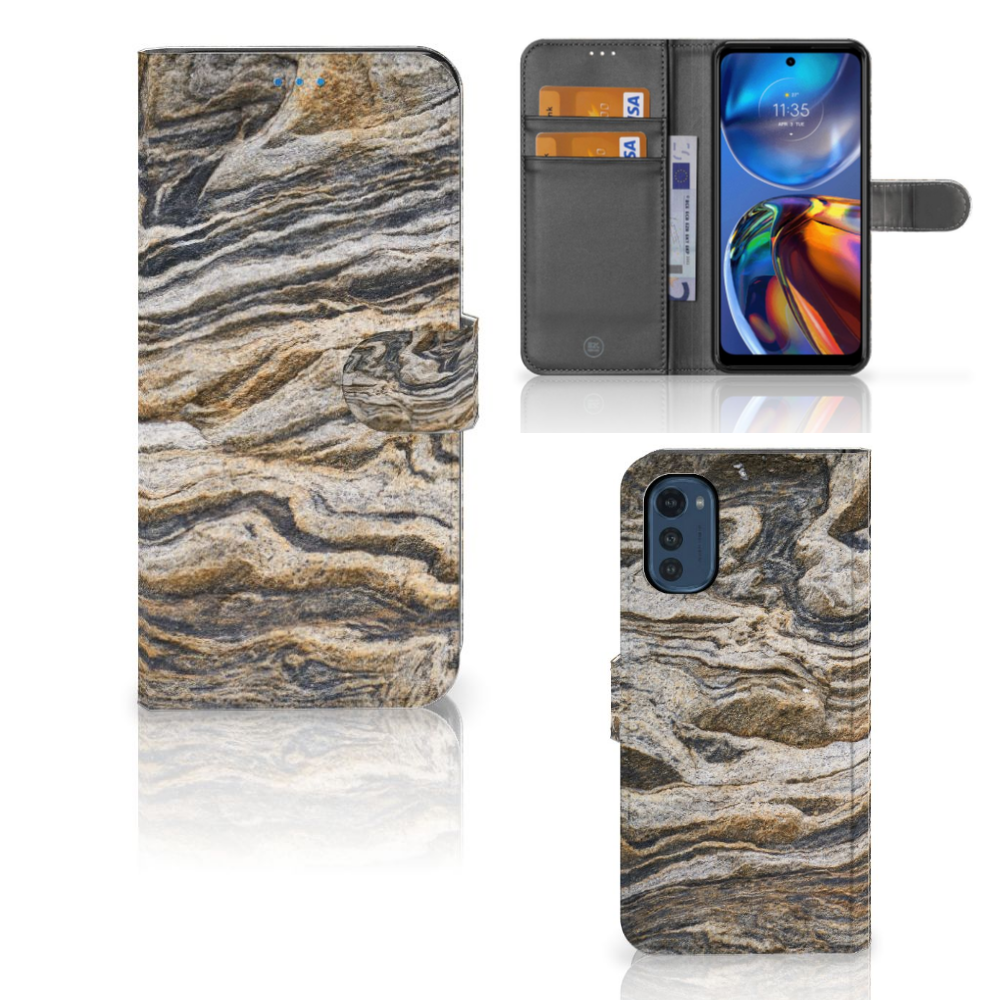 Motorola Moto E32 | Moto E32s Bookcase Steen