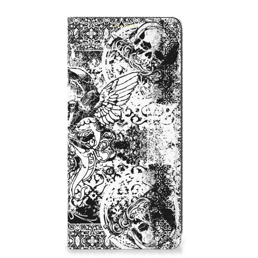 Mobiel BookCase Xiaomi Poco X3 Pro | Poco X3 Skulls Angel - B2C Telecom