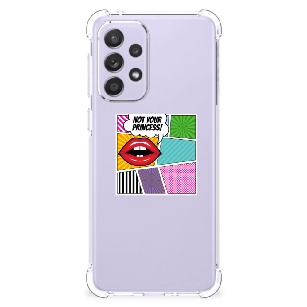 Samsung Galaxy A33 Anti Shock Bumper Case Popart Princess B2C Telecom