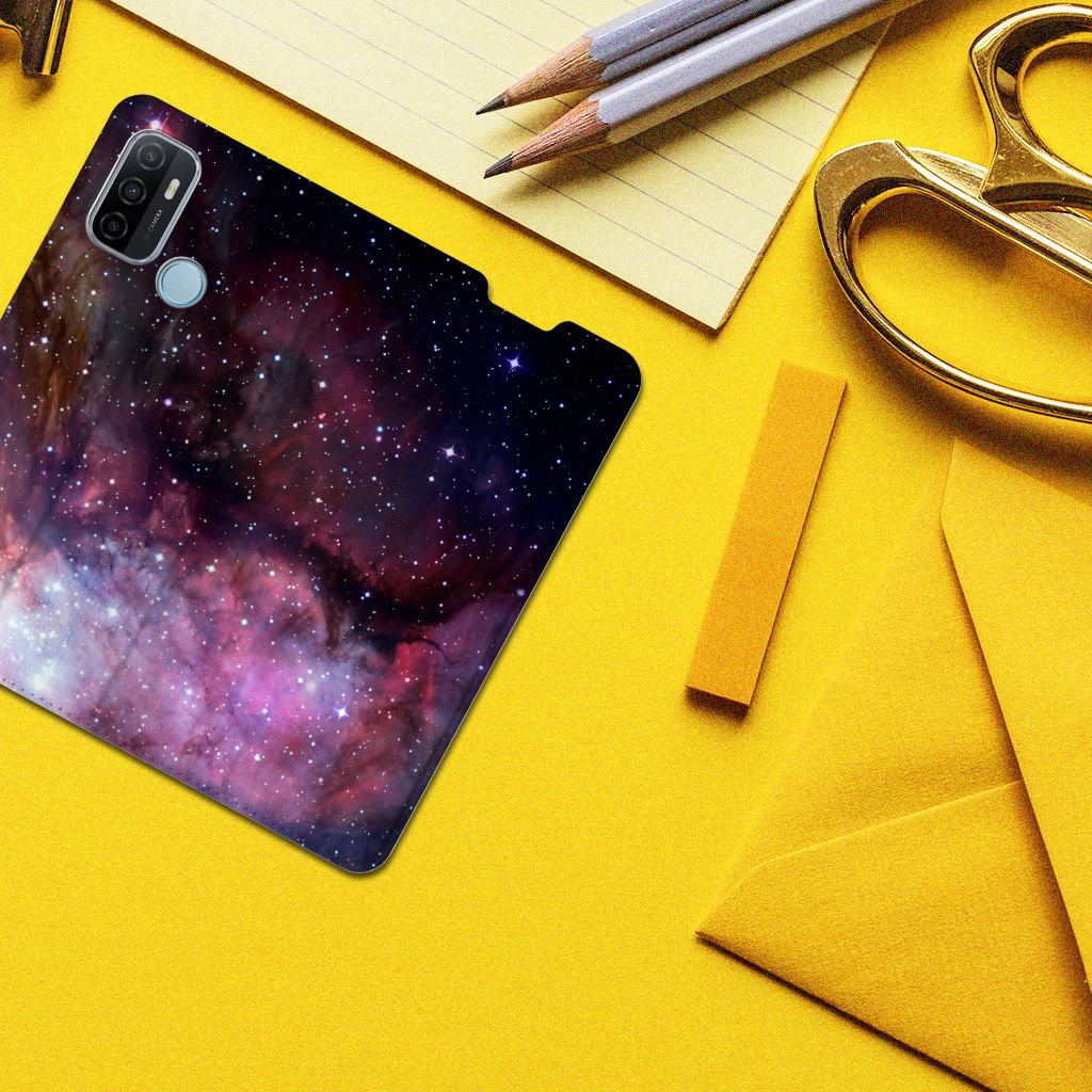 Stand Case voor OPPO A53 | A53s Galaxy - B2C Telecom
