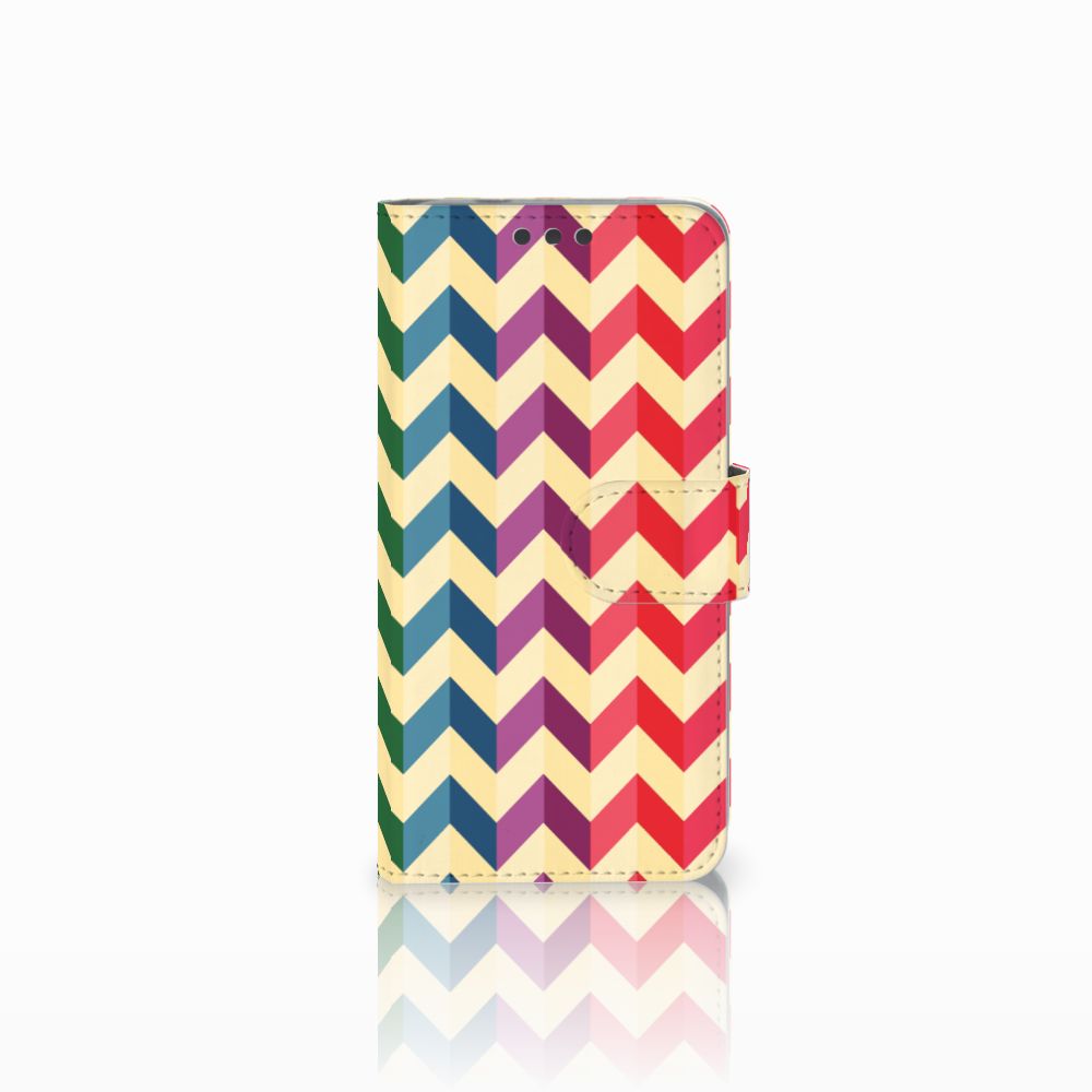 Microsoft Lumia 650 Telefoon Hoesje Zigzag Multi Color