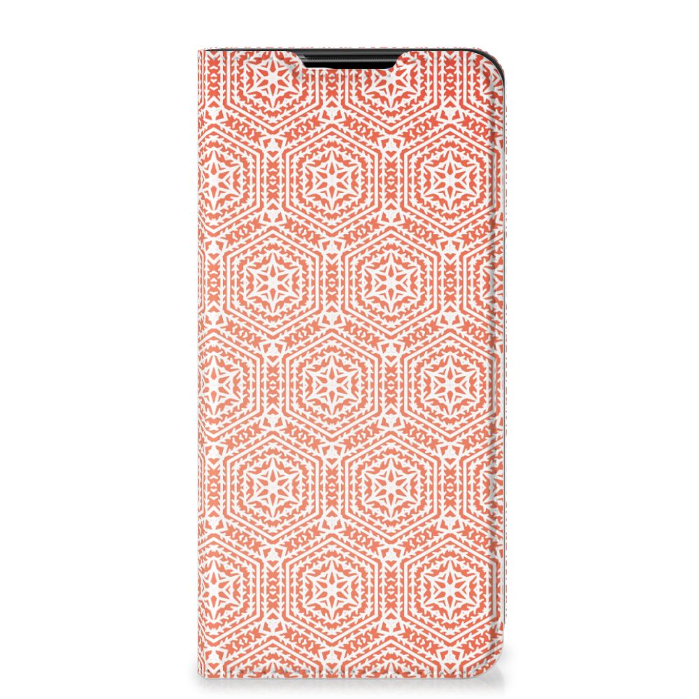 Xiaomi Poco M3 | Redmi 9T Hoesje met Magneet Pattern Orange - B2C Telecom