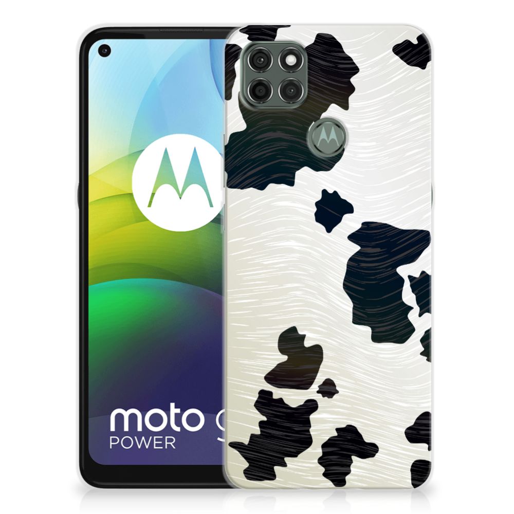 Motorola Moto G9 Power TPU Hoesje Koeienvlekken