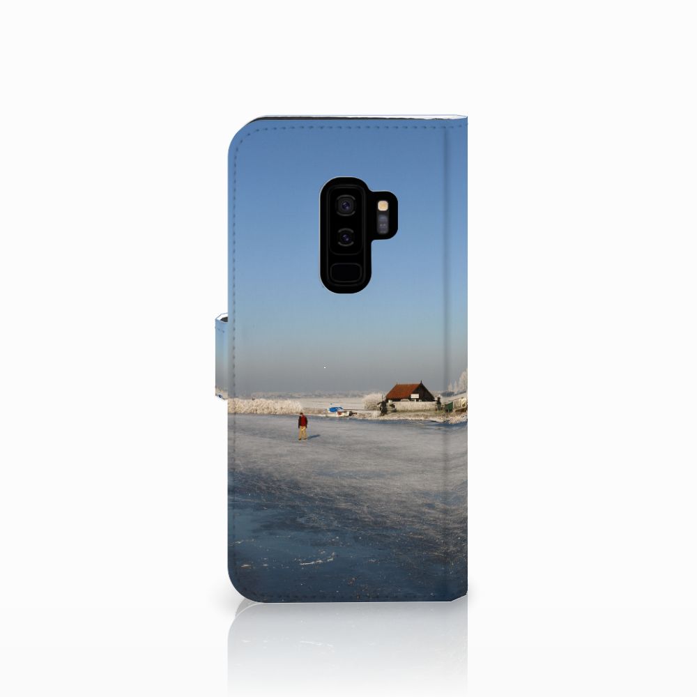 Samsung Galaxy S9 Plus Flip Cover Schaatsers