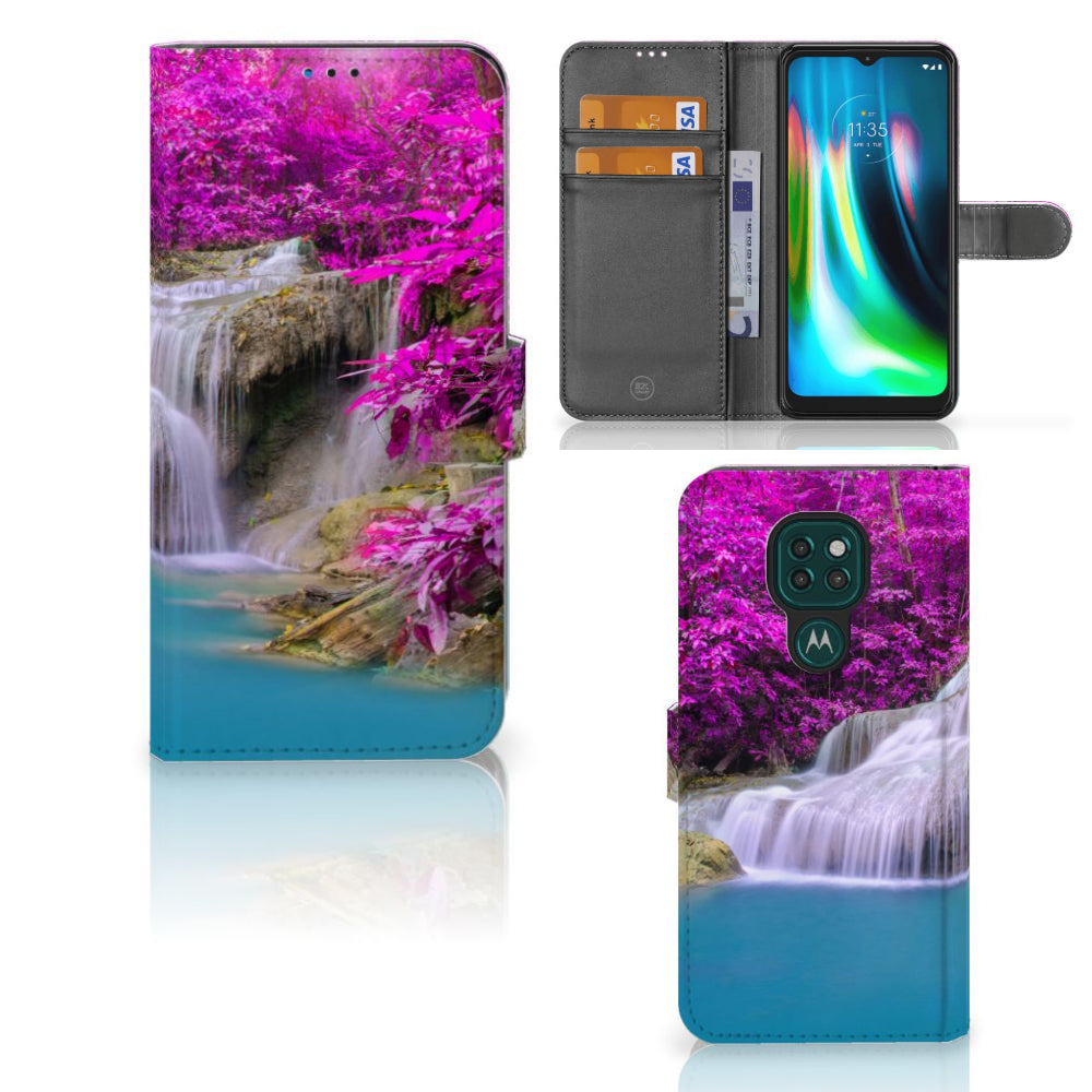 Motorola Moto G9 Play | E7 Plus Flip Cover Waterval