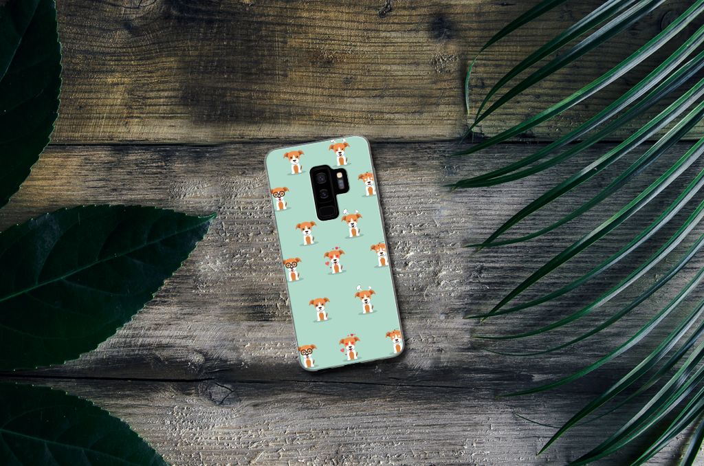 Samsung Galaxy S9 Plus TPU Hoesje Pups