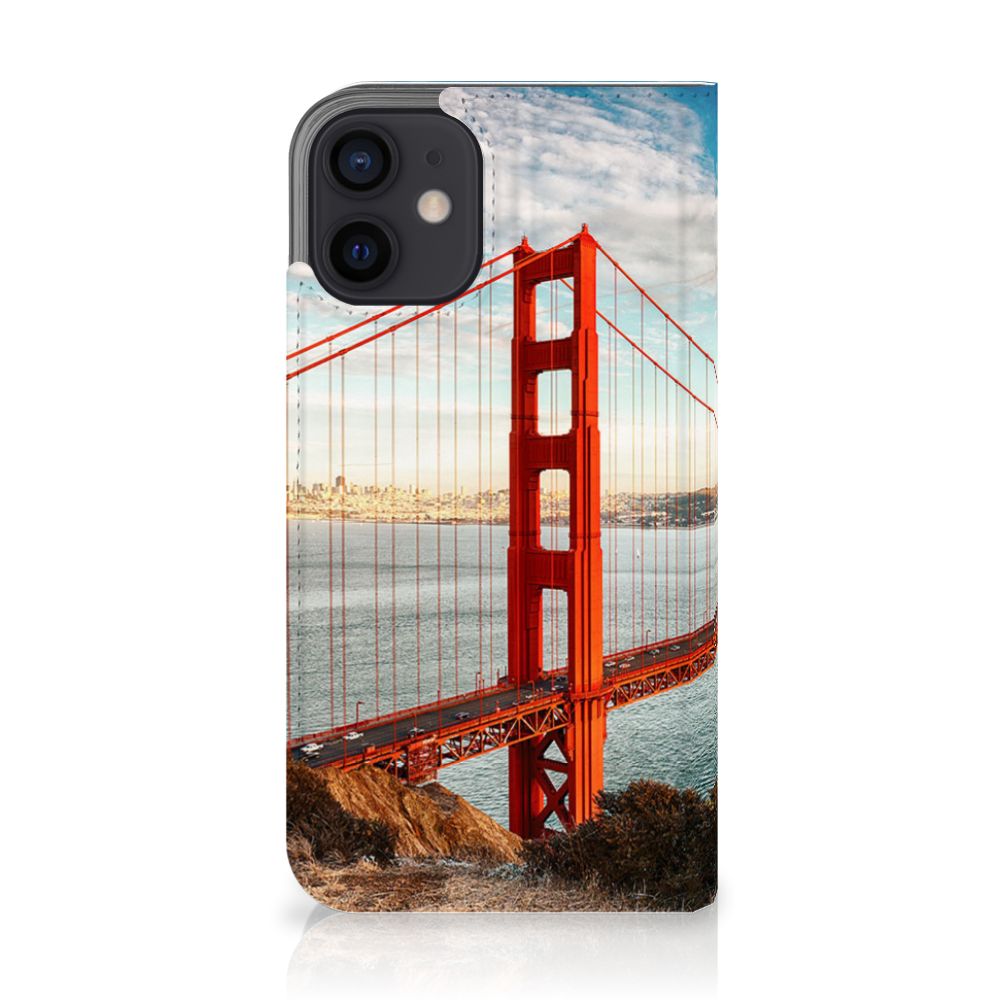 iPhone 12 Mini Book Cover Golden Gate Bridge - B2C Telecom