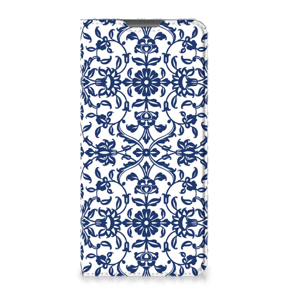 Motorola Moto G52 | Moto G82 Smart Cover Flower Blue