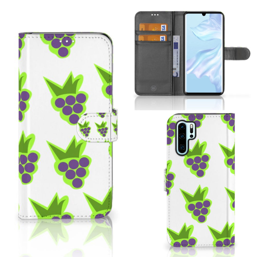 Huawei P30 Pro Book Cover Druiven
