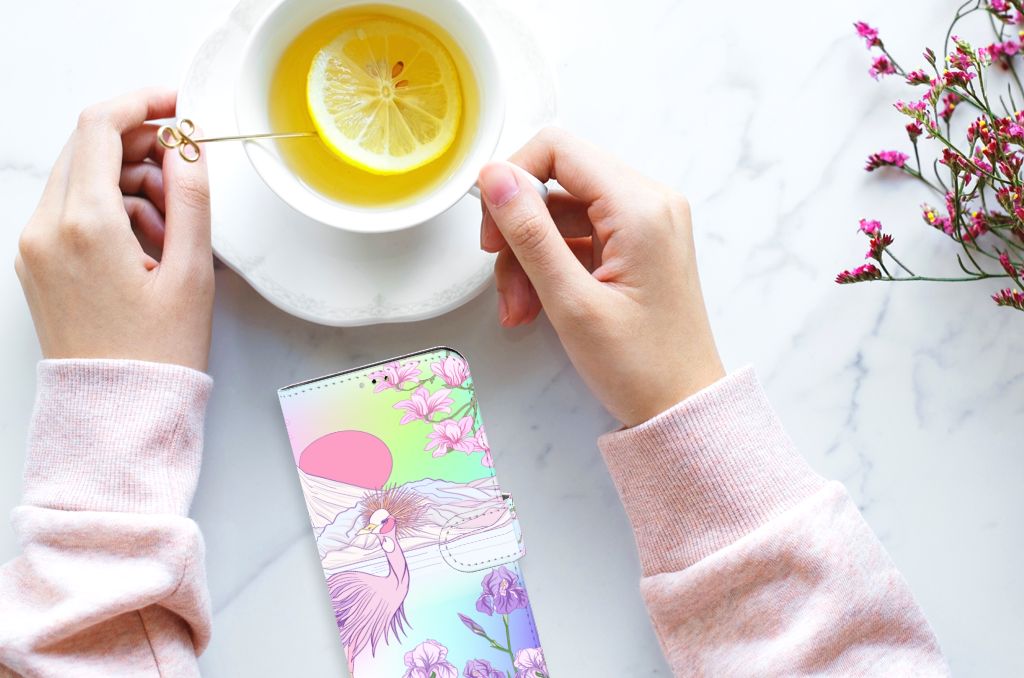 Samsung Galaxy A03 Telefoonhoesje met Pasjes Bird
