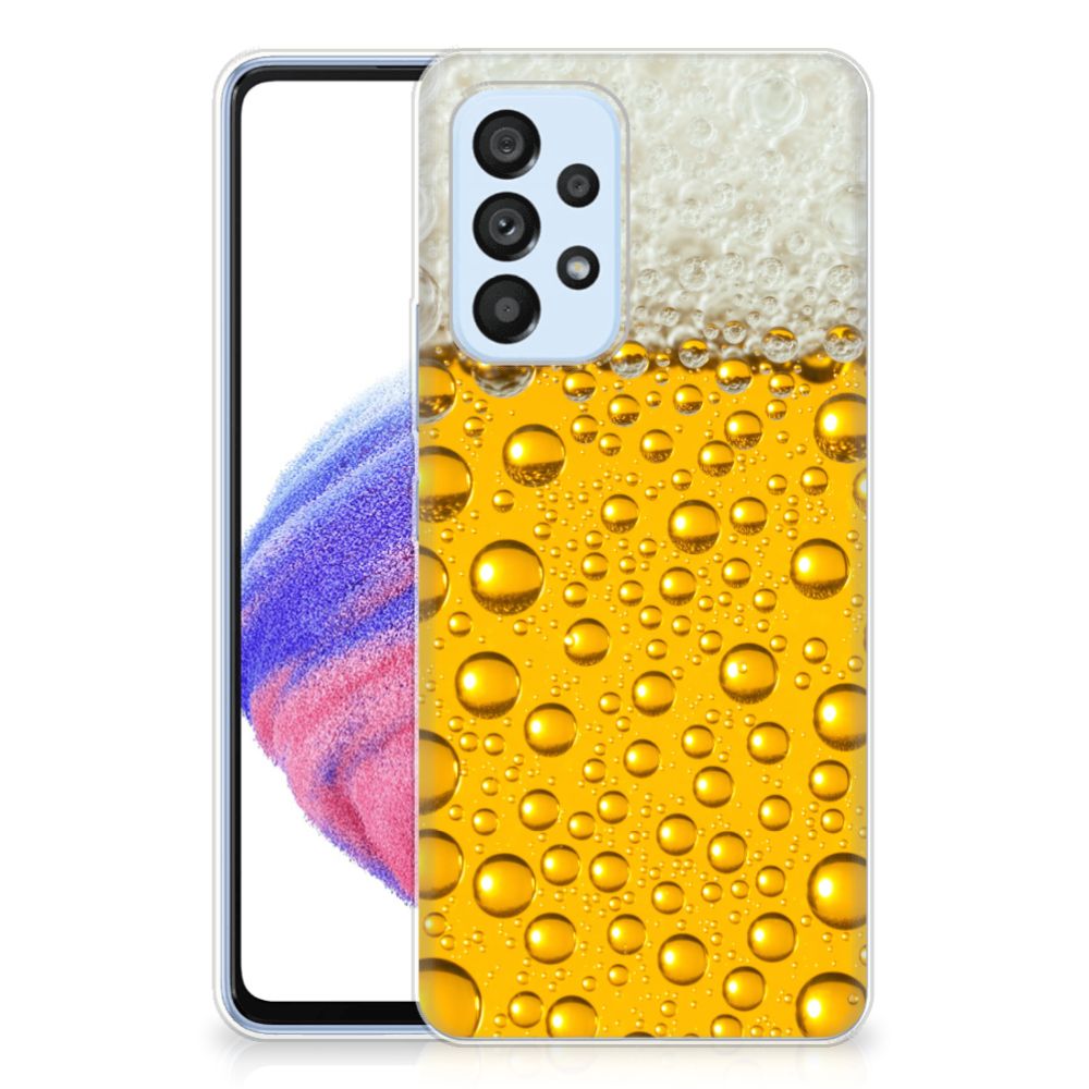 Samsung Galaxy A53 5G Siliconen Case Bier
