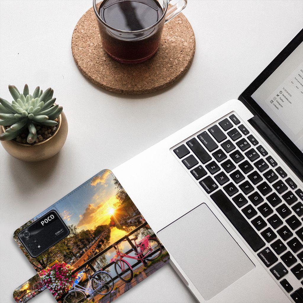Xiaomi Poco X4 Pro 5G Flip Cover Amsterdamse Grachten